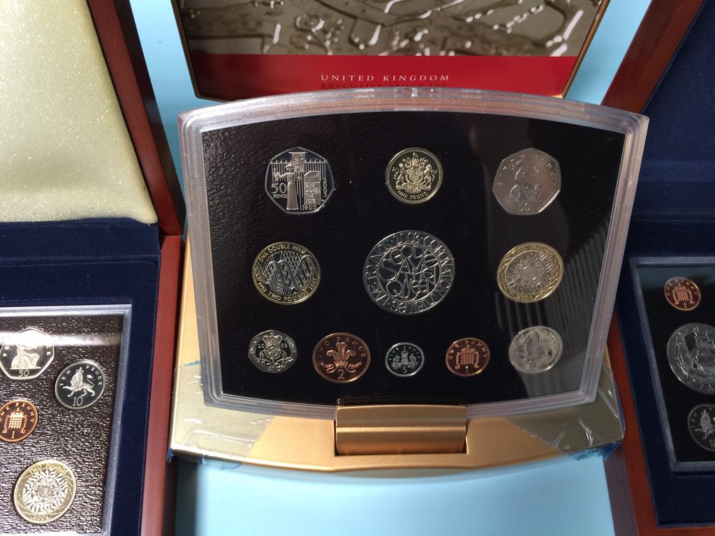 Royal Mint, two executive proof collections and a 2003 Golden Jubilee United Kingdom executive proof - Image 3 of 4