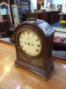 A Georgian mahogany eight day bracket clock, by Roberts of St. James Street, London