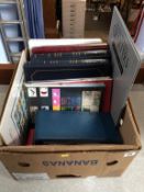 A large box of Aviation related 1st day covers and Royal Mail year packs etc.