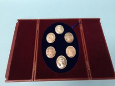 The Royal Family silver Cameo collection