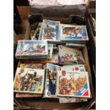 A quantity of Airfix kits