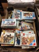 A quantity of Airfix kits