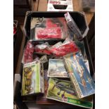 A quantity of model kits, Airfix etc.