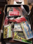 A quantity of model kits, Airfix etc.