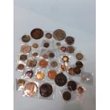 A collection of various Victorian and Edwardian Commemorative tokens etc.