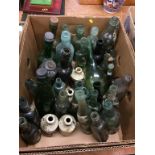 A collection of bottles