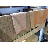 Three paisley Durham quilts