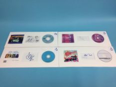 CD and autographs to include; The Spin Doctors, Everclear, Beck, Sheryl Crow, Lil Kim, Dido,