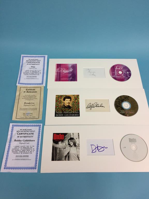 CD and autographs to include; The Spin Doctors, Everclear, Beck, Sheryl Crow, Lil Kim, Dido, - Image 4 of 5