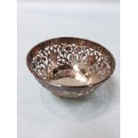 A small silver bowl, 3.3oz