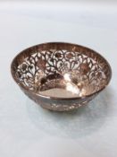 A small silver bowl, 3.3oz