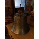 A heavy Ships bell, 32cm height