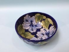 A modern Moorcroft circular bowl, 21cm diameter