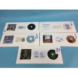 CD and autographs to include; The Kaiser Chiefs, N Sync, Spandau Ballet (2), Diana Ross, Leo