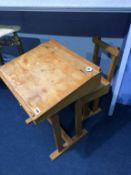 A child's desk