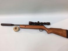 A B.S.A. 22 air rifle