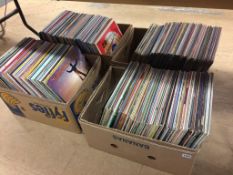Four boxes of LP's