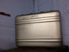 An aluminium attaché case