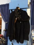 A Fireman's wool Jacket and axe