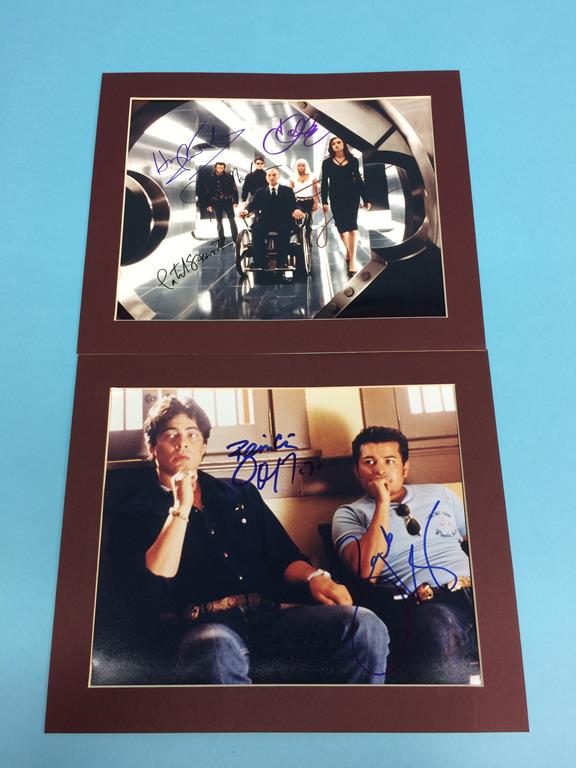 Signed photos, Dustin Hoffman, John Travolta, Robert De Niro, Kelsey Grammer, Tom Cruise, Nicole - Image 6 of 9