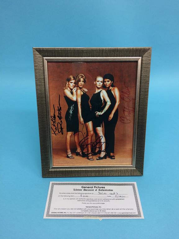 Signed photos, Christie Brinkley, Jenny McArthur, Jacqueline Bisset, Wesley Snipes, Dustin - Image 2 of 5