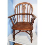 A Child's Windsor chair