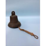 A hanging Bell, approx. 21cm high