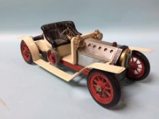 A model Mamod vintage car