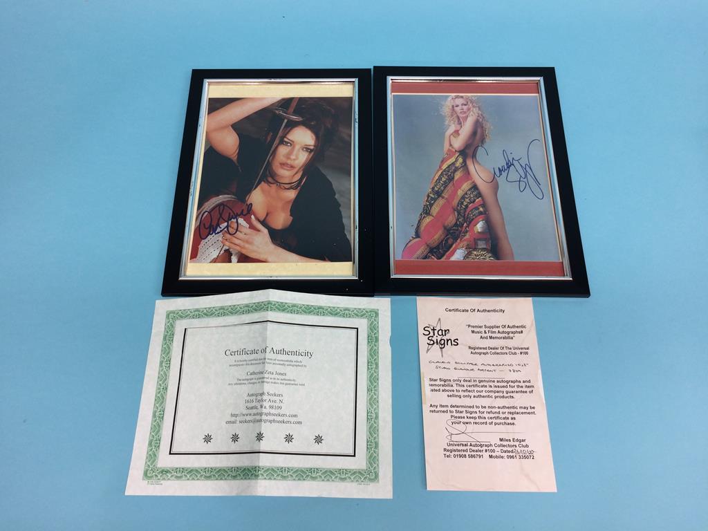 Signed photos, Christie Brinkley, Jenny McArthur, Jacqueline Bisset, Wesley Snipes, Dustin - Image 5 of 5