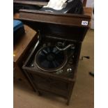 A HMV gramophone