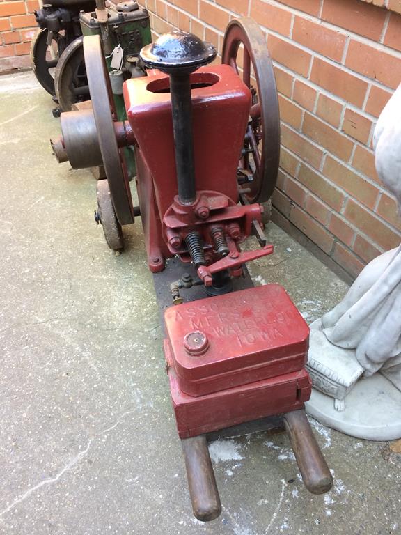 An American 'The Associated Line', stationary engine, Waterloo, Iowa, USA - Image 3 of 4