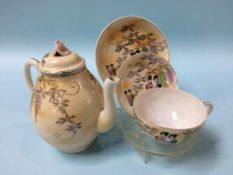 A large Oriental eggshell tea service