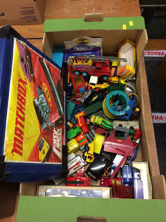 Quantity of die cast toys including Corgi etc.