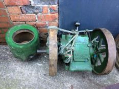 A part Lister and Co. Ltd stationary engine