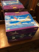 Three boxed 'Aviation Archive' aeroplanes