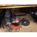 A compressor, nail gun etc