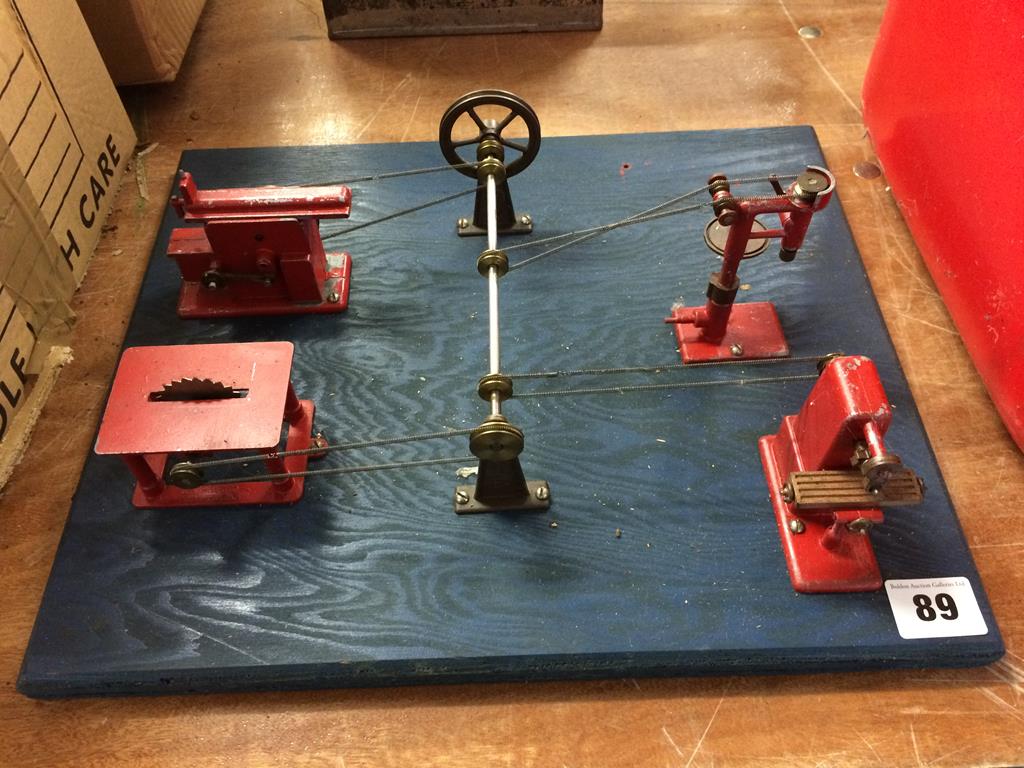 Model stationary engine tools