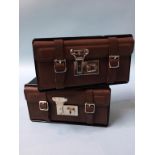 Two miniature chests
