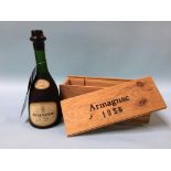 A 75cl bottle of 1936 Millesime Garanti Armagnac