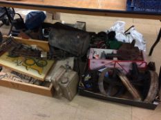 Various tools and spare parts etc.