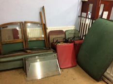 Morris Minor traveller rear doors two pairs, 2 traveller roof sections, 4 pairs of Morris Minor