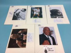 Autographs to include; Anna Kournikova, Chris Evert, Rosie Casals, Tim Henman, Venus Williams,