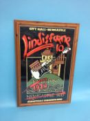 A collection of Lindisfarne concert posters