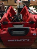 A Hilti jigsaw and circular saw