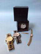 Three Michael Kors wristwatches and one other