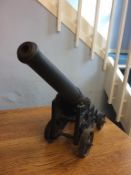A cast iron cannon, 47cm length