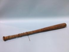 A Hillerich and Bradsby and Co. Louisville USA, No 14. baseball bat