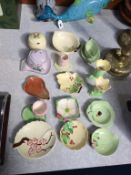 Fifteen pieces of Carlton Ware china