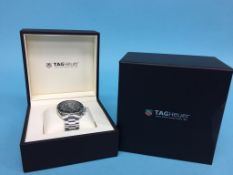 A Gentleman's TAG Heuer wristwatch, boxed