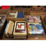 Three boxes of Oriental art books